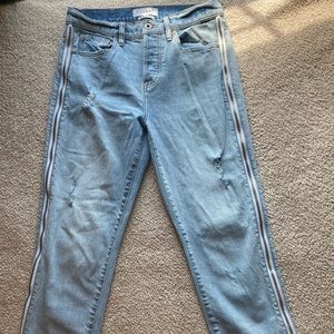 Pistola full leg zip-up jeans, size 28